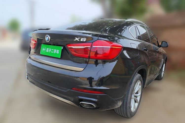 Used BMW X6 2017 xDrive35i Leading Model Rear Right 45 Deg