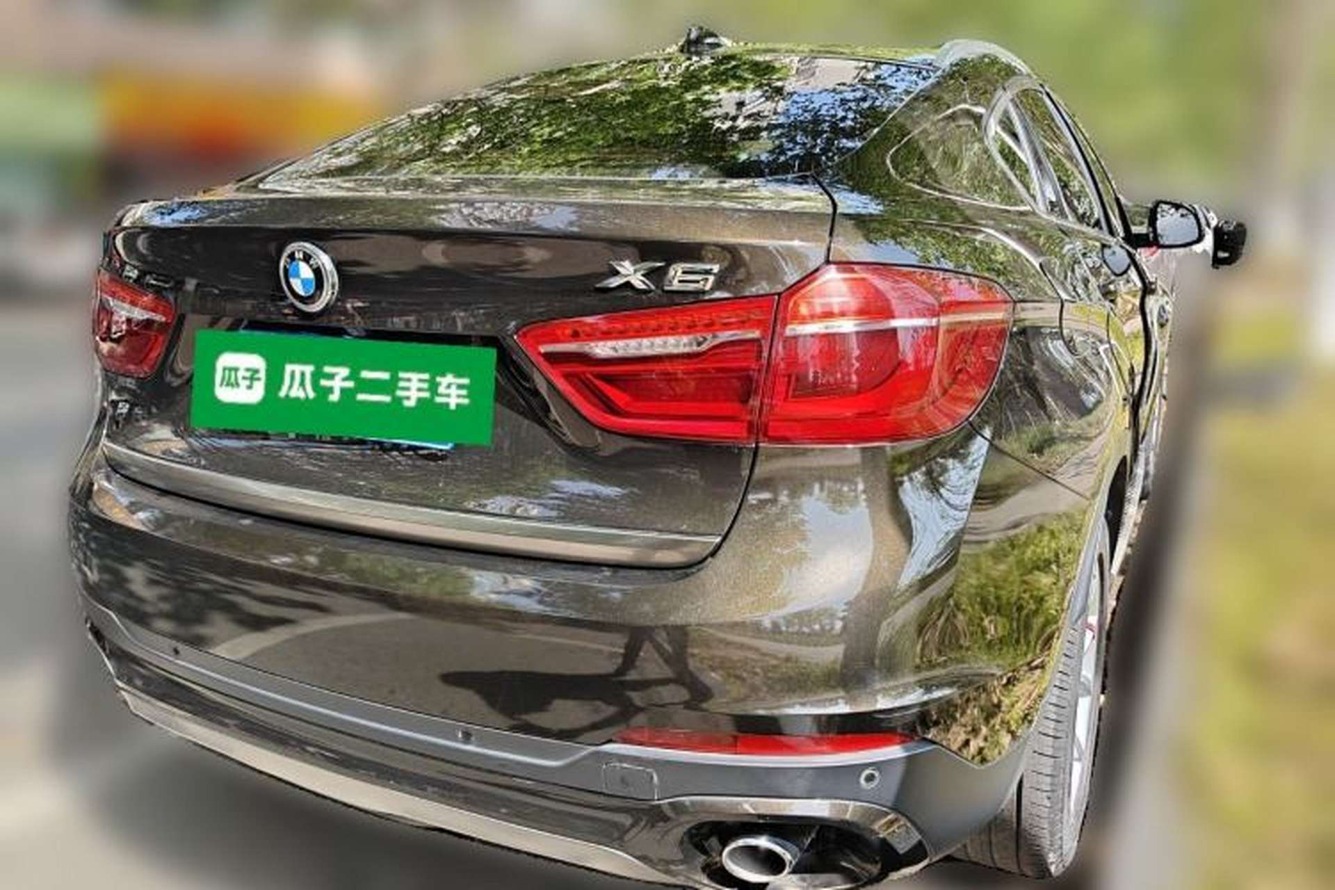 Used BMW X6 2017 xDrive28i Rear Right 45 Deg