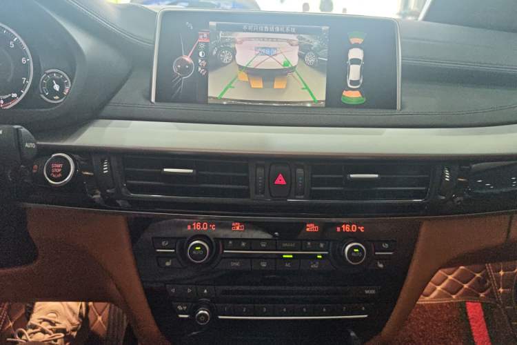 Used BMW X6 2017 xDrive35i M Sport Middle East Audio And AC Panel
