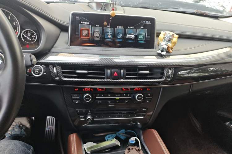 Used BMW X6 2017 xDrive35i Leading Model Audio And AC Panel