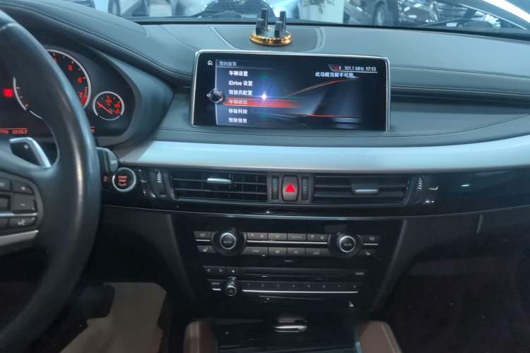 Used BMW X6 2017 xDrive35i Leading Model Audio And AC Panel