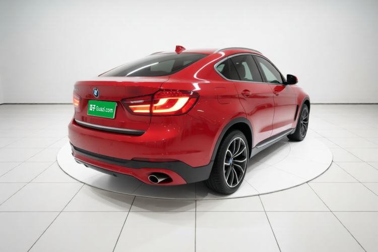 Used BMW X6 2017 xDrive35i Luxury Edition Rear Right 45 Deg