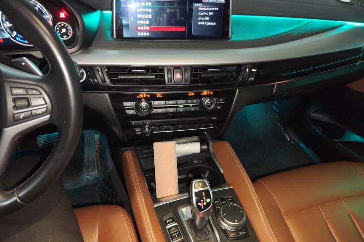 Used BMW X6 2017 xDrive35i Leading Model Audio And AC Panel