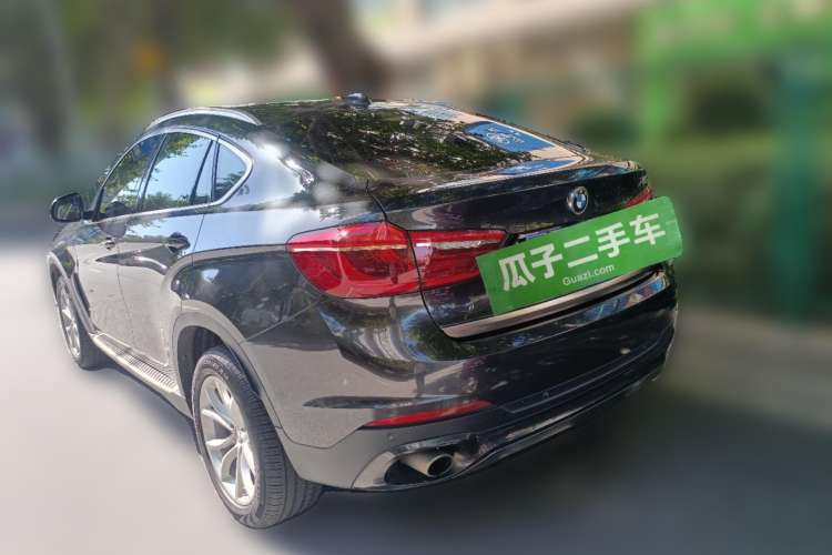 Used BMW X6 2017 xDrive28i Rear Left 45 Deg