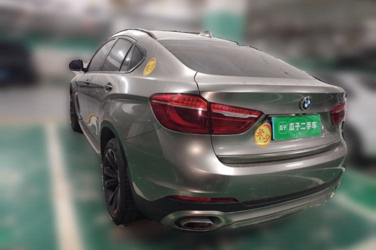 Used BMW X6 2017 xDrive35i Leading Model Rear Left 45 Deg