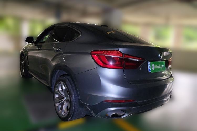 Used BMW X6 2017 xDrive35i U.S. specification Rear Left 45 Deg