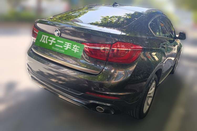 Used BMW X6 2017 xDrive28i Rear Right 45 Deg