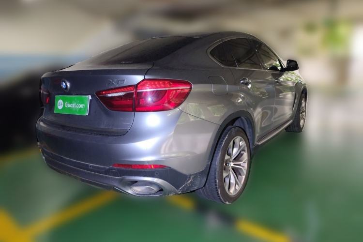 Used BMW X6 2017 xDrive35i U.S. specification Rear Right 45 Deg