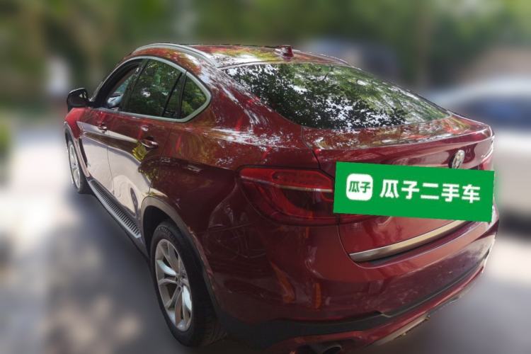 Used BMW X6 2017 xDrive28i Rear Left 45 Deg