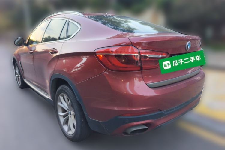 Used BMW X6 2017 xDrive35i Leading Model Rear Left 45 Deg