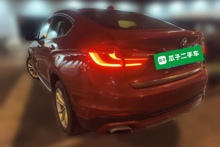 Used BMW X6 2017 xDrive35i Leading Model Rear Left 45 Deg