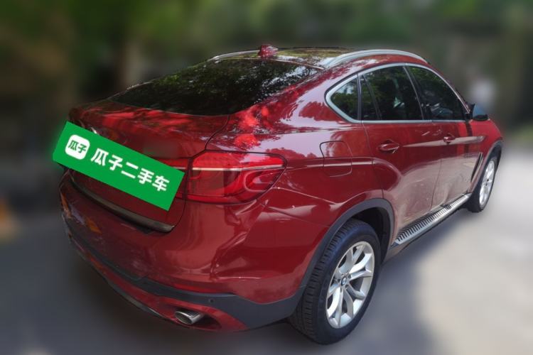 Used BMW X6 2017 xDrive28i Rear Right 45 Deg