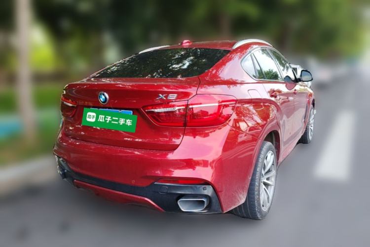 Used BMW X6 2017 xDrive35i M Sport Edition Rear Right 45 Deg