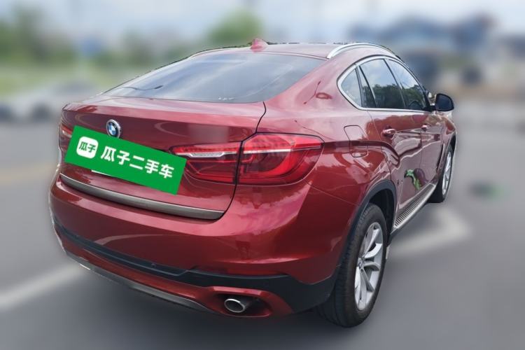 Used BMW X6 2017 xDrive28i Rear Right 45 Deg