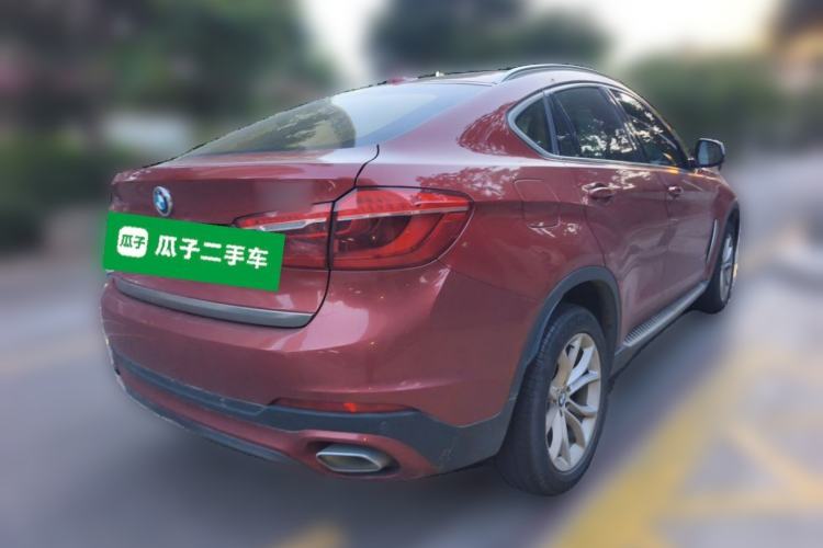 Used BMW X6 2017 xDrive35i Leading Model Rear Right 45 Deg