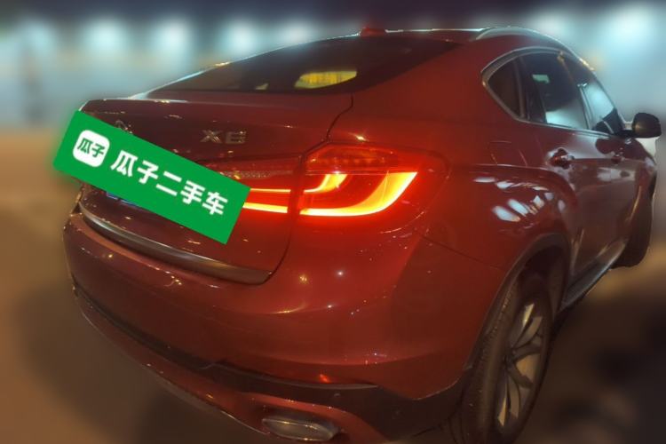 Used BMW X6 2017 xDrive35i Leading Model Rear Right 45 Deg