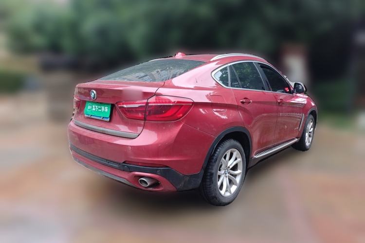 Used BMW X6 2017 xDrive28i Rear Right 45 Deg