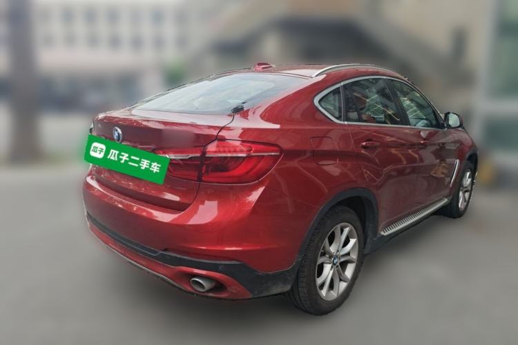 Used BMW X6 2017 xDrive35i Leading Model Rear Right 45 Deg