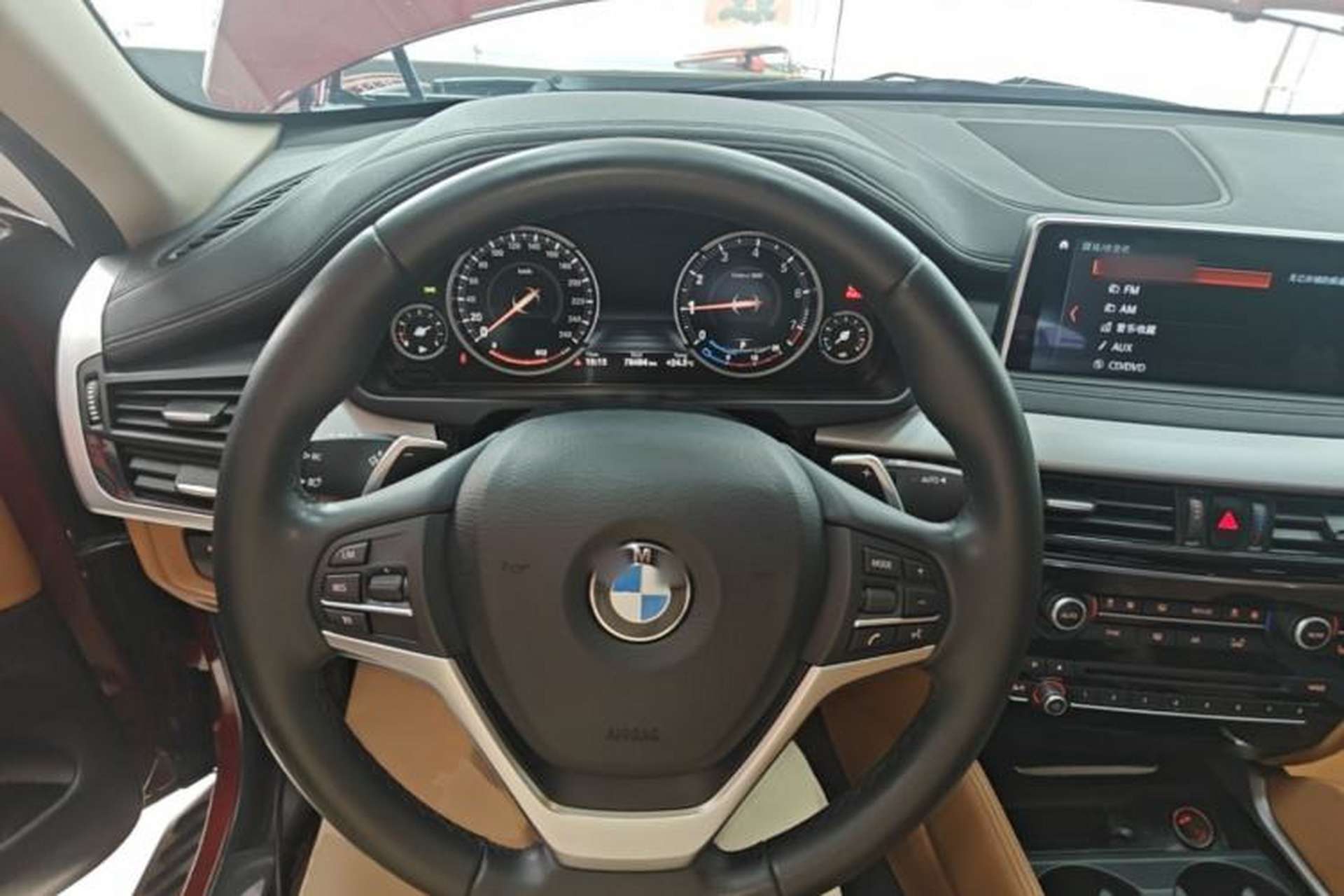 Used BMW X6 2017 xDrive35i M Sport Middle East Steering Wheel