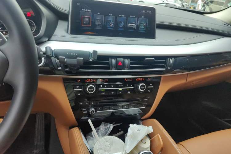 Used BMW X6 2017 xDrive35i Leading Model Audio And AC Panel