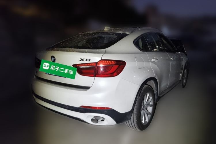 Used BMW X6 2017 xDrive28i Rear Right 45 Deg