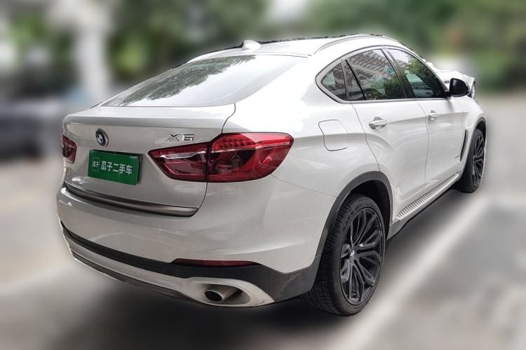 Used BMW X6 2017 xDrive28i Rear Right 45 Deg