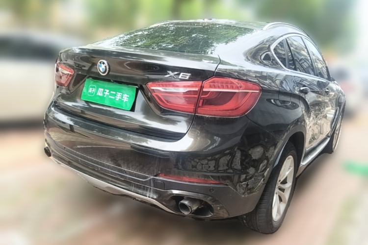 Used BMW X6 2017 xDrive28i Rear Right 45 Deg