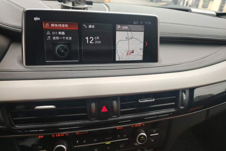 Used BMW X6  Audio And AC Panel