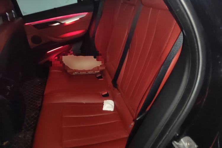 Used BMW X6 2018 xDrive35i Base Model Middle East Left Rear Seat