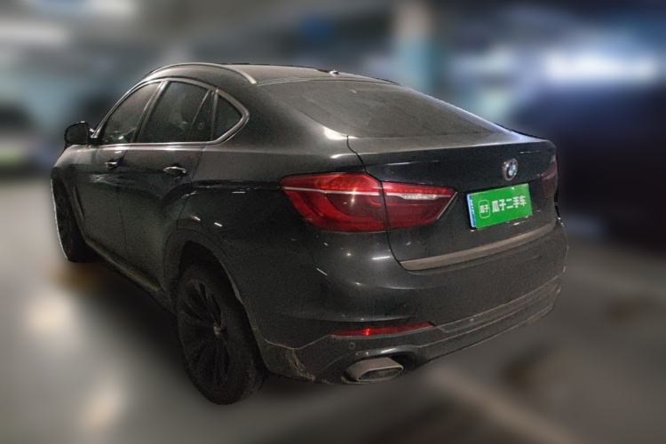 Used BMW X6 2018 xDrive35i Leading Model Rear Left 45 Deg