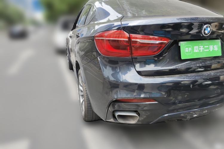 Used BMW X6 2018 xDrive35i M Sport Luxury Edition Rear Left 45 Deg