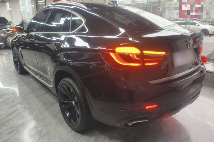 Used BMW X6 2018 xDrive35i Leading Model Rear Left 45 Deg