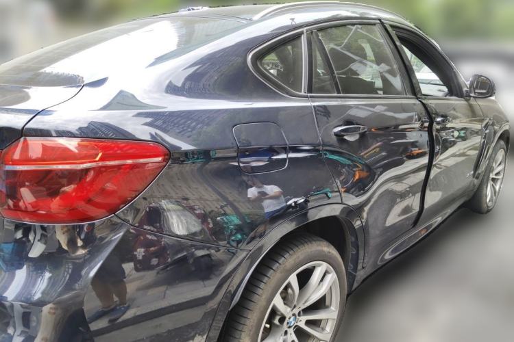 Used BMW X6 2018 xDrive35i M Sport Luxury Edition Rear Right 45 Deg
