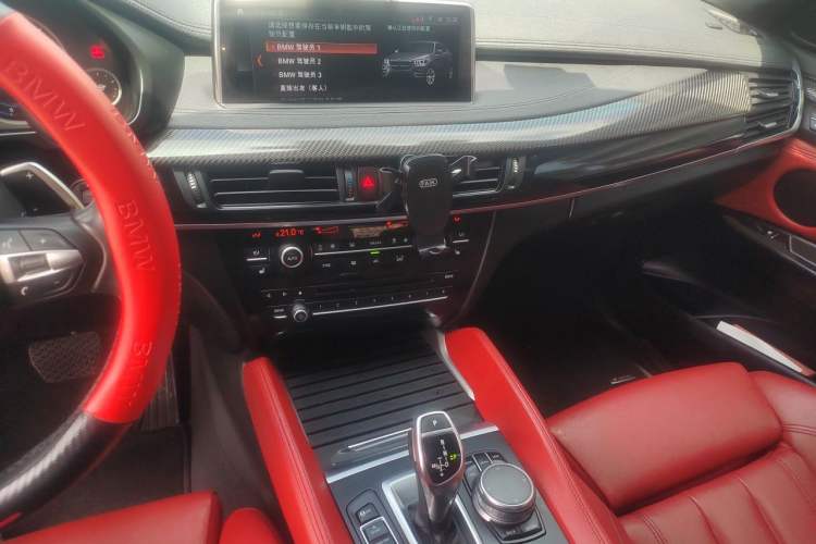 Used BMW X6 2018 xDrive35i Leading Model Audio And AC Panel