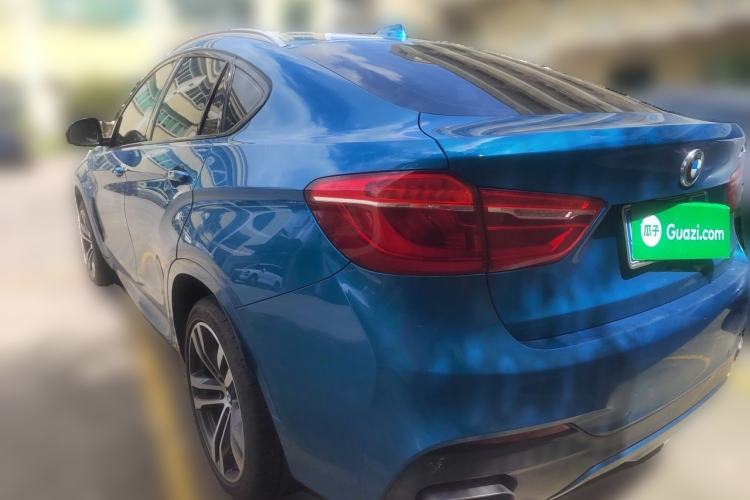 Used BMW X6 2018 xDrive35i Leading Model Rear Left 45 Deg