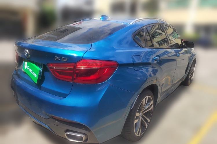 Used BMW X6 2018 xDrive35i Leading Model Rear Right 45 Deg