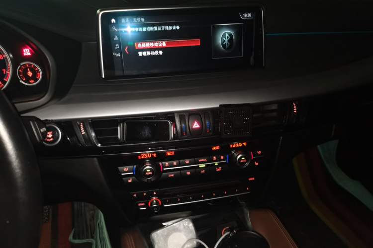 Used BMW X6 2018 xDrive35i Leading Model Audio And AC Panel