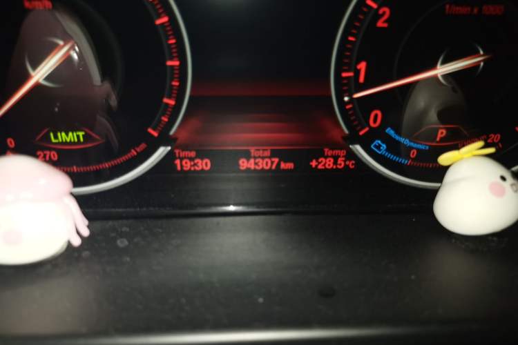 Used BMW X6 2018 xDrive35i Leading Model Odometer Close Up