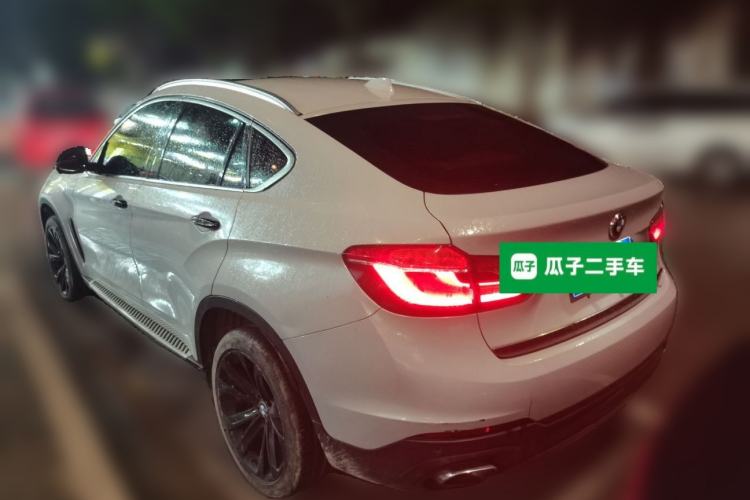 Used BMW X6 2018 xDrive35i Leading Model Rear Left 45 Deg
