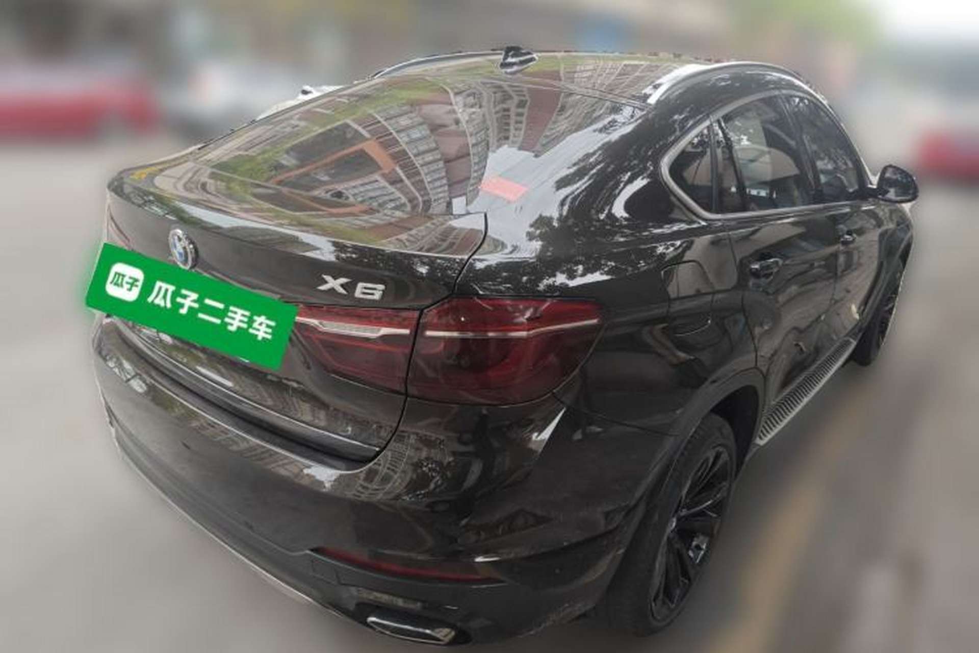 Used BMW X6 2018 xDrive35i Leading Model Rear Right 45 Deg