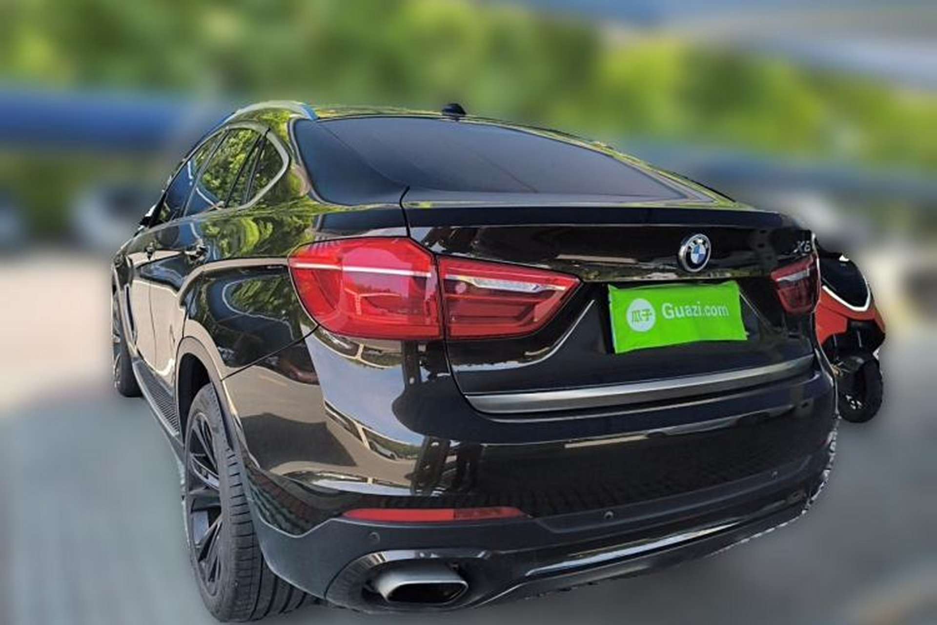 Used BMW X6 2018 xDrive35i Leading Model Rear Left 45 Deg