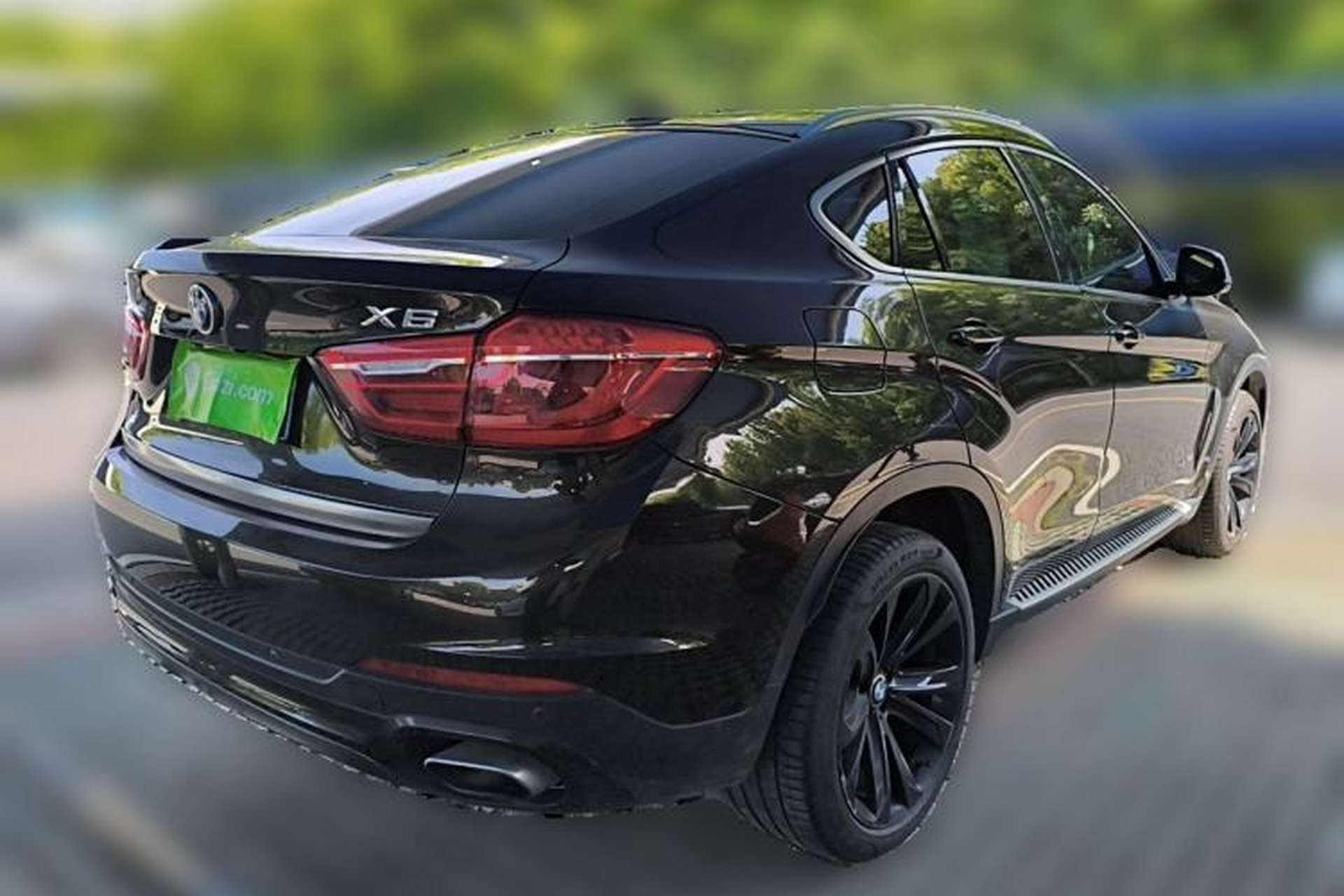 Used BMW X6 2018 xDrive35i Leading Model Rear Right 45 Deg