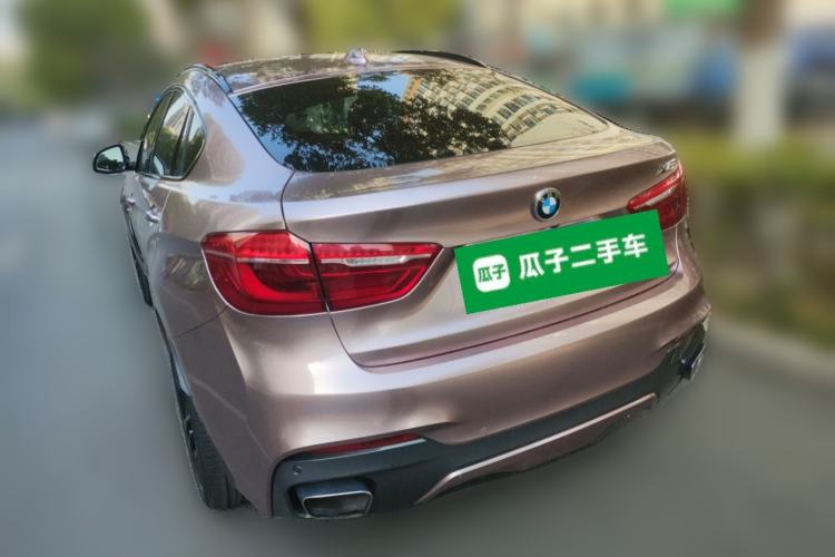 Used BMW X6 2018 xDrive35i Leading Model Rear Left 45 Deg