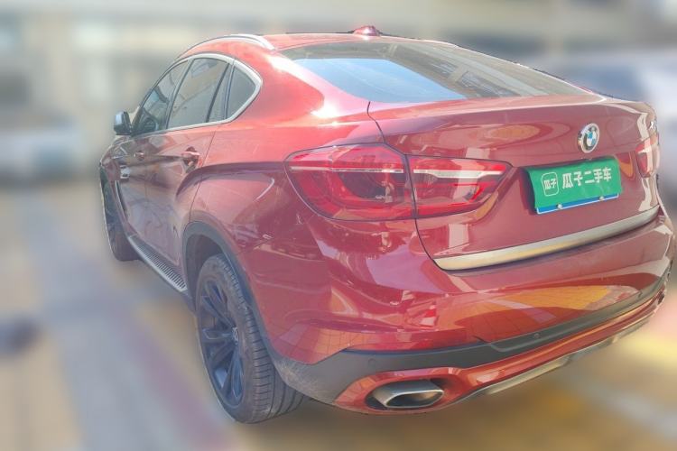 Used BMW X6 2018 xDrive35i Leading Model Rear Left 45 Deg