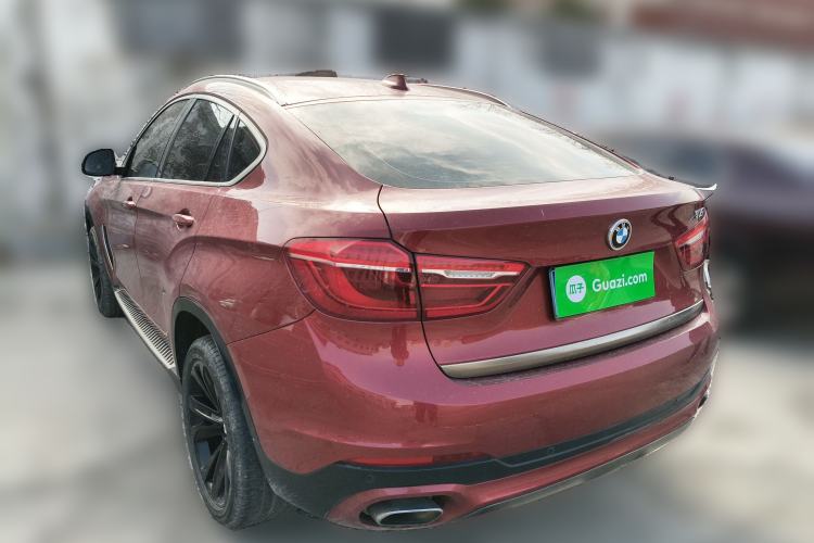 Used BMW X6 2018 xDrive35i Leading Model Rear Left 45 Deg