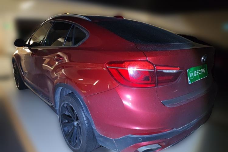 Used BMW X6 2018 xDrive35i Leading Model Rear Left 45 Deg