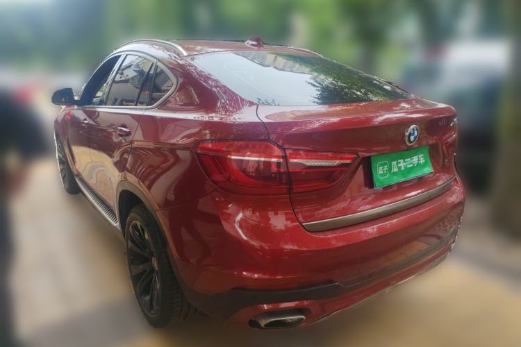 Used BMW X6 2018 xDrive35i Leading Model Rear Left 45 Deg