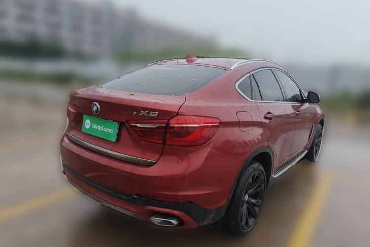 Used BMW X6 2018 xDrive35i Leading Model Rear Right 45 Deg