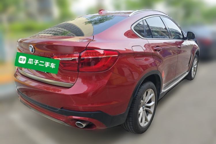 Used BMW X6 2018 xDrive28i Rear Right 45 Deg