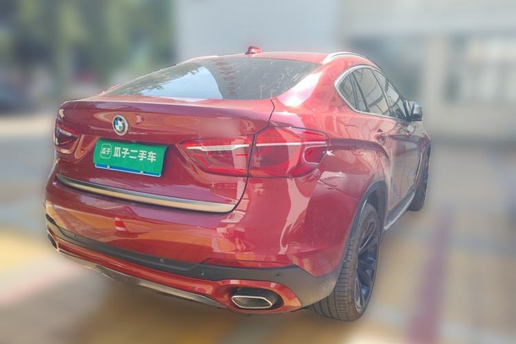 Used BMW X6 2018 xDrive35i Leading Model Rear Right 45 Deg